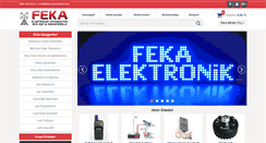 Desktop Screenshot of fekamuhendislik.com